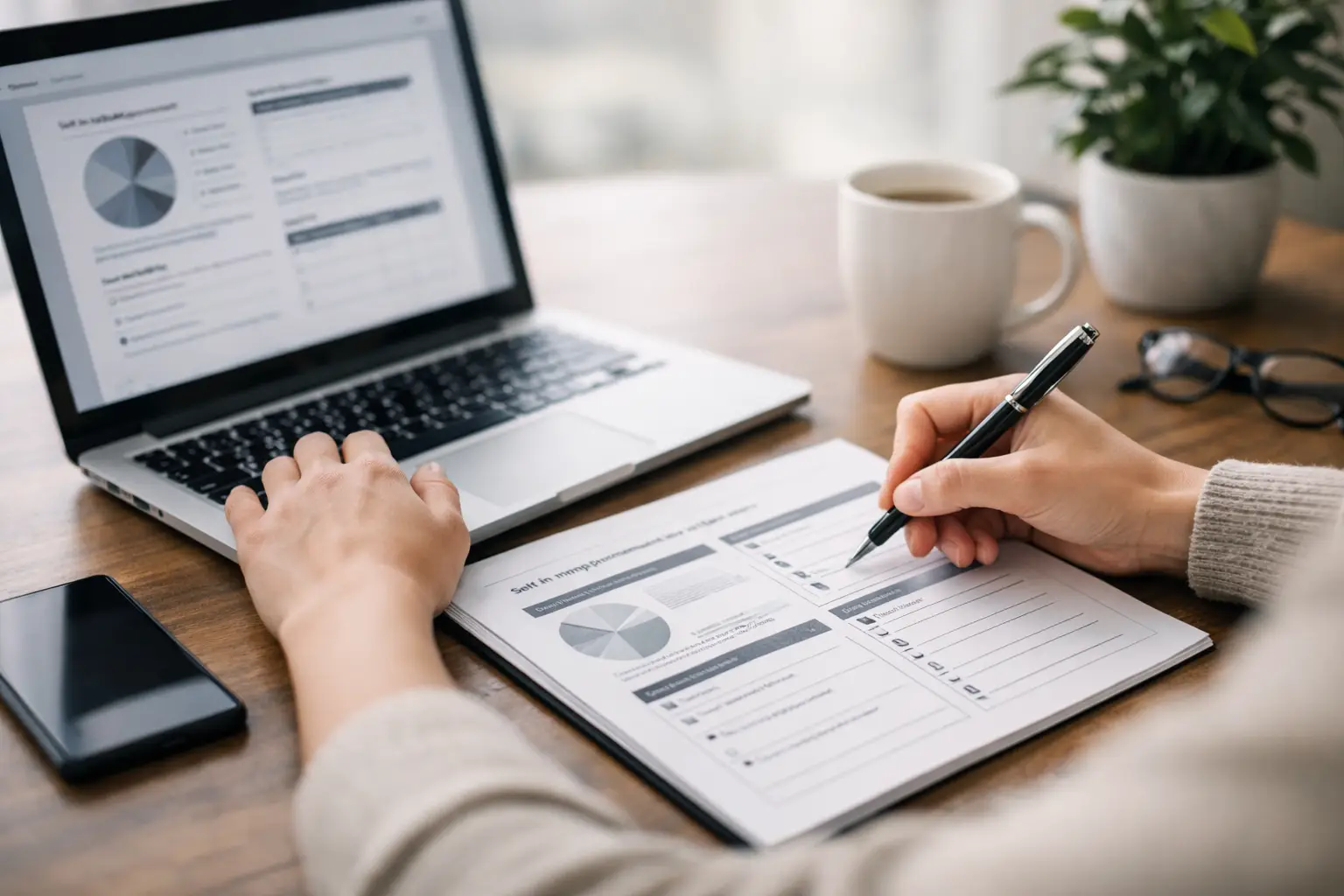 How to Use a Downloadable Self Improvement Workbook