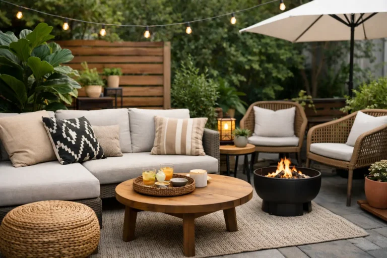 How to Furnish Small Patios for Stylish Outdoor Living